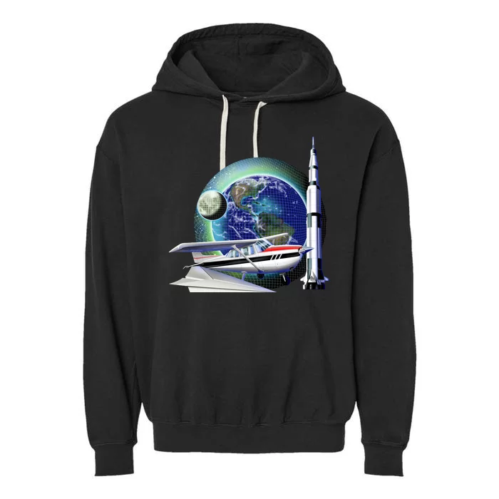 Science Club Blast Off Garment-Dyed Fleece Hoodie