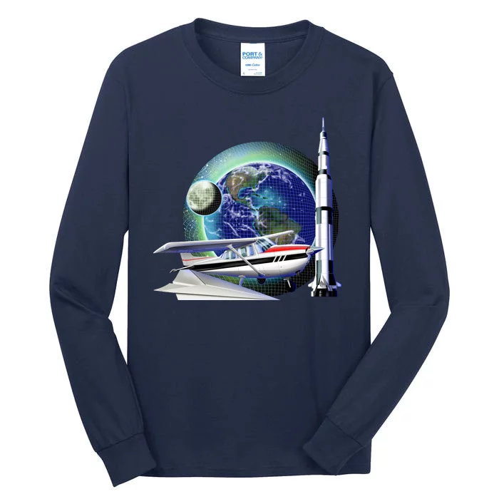 Science Club Blast Off Tall Long Sleeve T-Shirt