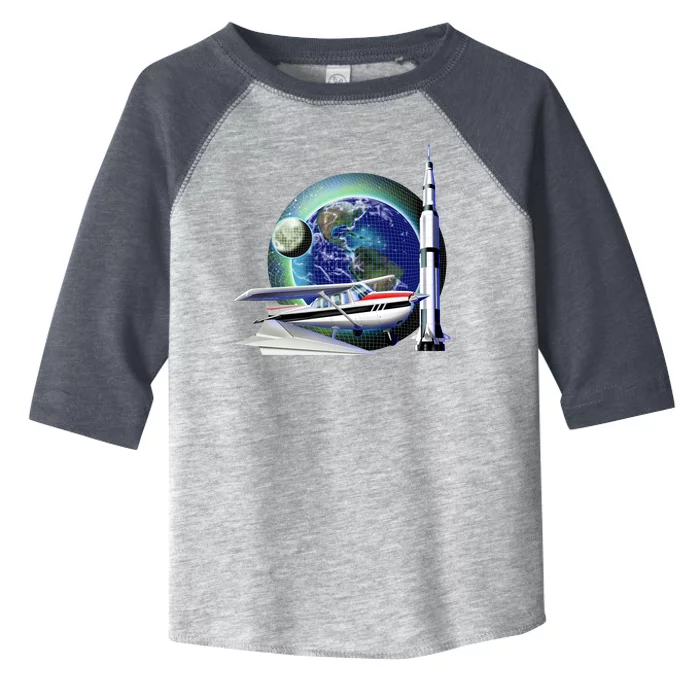 Science Club Blast Off Toddler Fine Jersey T-Shirt