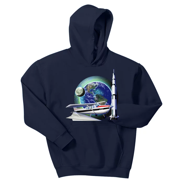 Science Club Blast Off Kids Hoodie