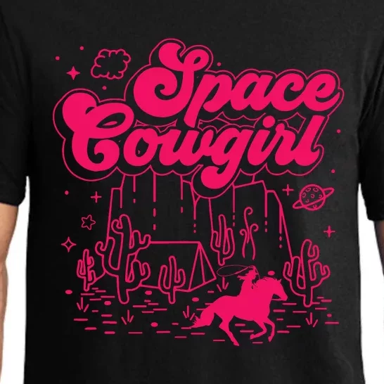 Space Cowgirl Bachelorette Party Rodeo Girl Wo Pajama Set