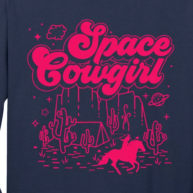 Space Cowgirl Bachelorette Party Rodeo Girl Wo Long Sleeve Shirt