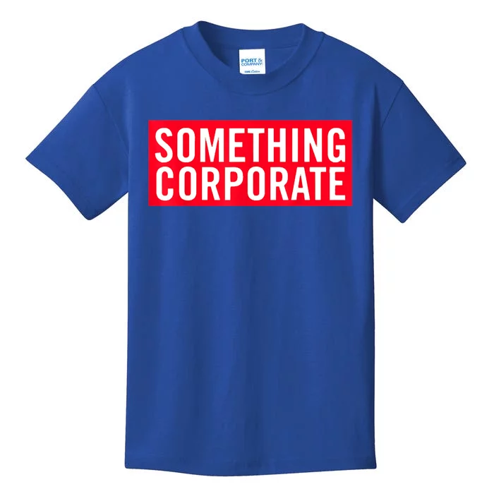 Something Corporate Band Logo Kids T-Shirt