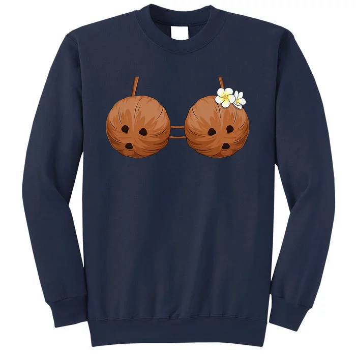 Summer Coconut Bra Halloween Hawaii Sweatshirt