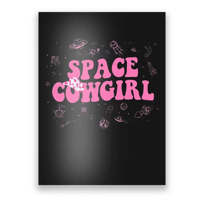 Space Cowgirl Costume For Teens Women Retro Groovy 70s Poster