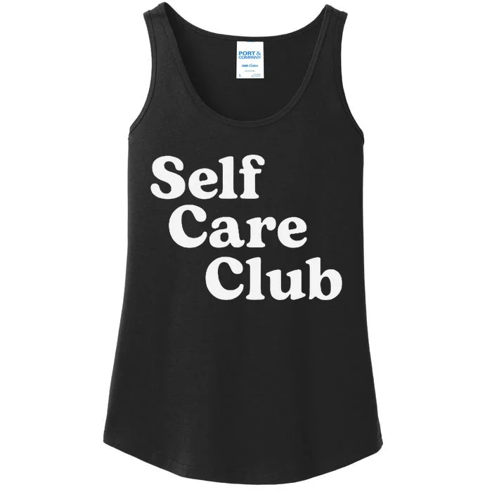 Self Care Club Positive Aesthetic Self Love Ladies Essential Tank