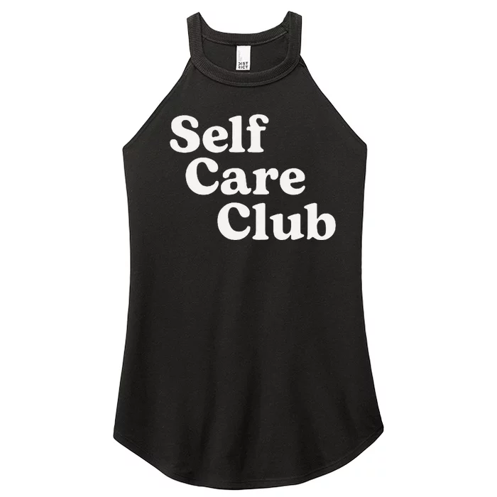 Self Care Club Positive Aesthetic Self Love Women’s Perfect Tri Rocker Tank