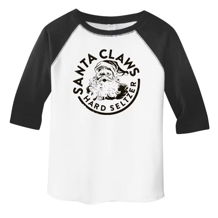 Santa Claws Christmas Toddler Fine Jersey T-Shirt