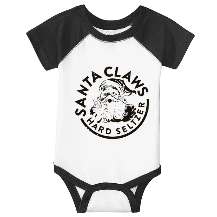 Santa Claws Christmas Infant Baby Jersey Bodysuit