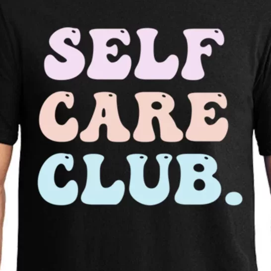 Self Care Club Tal Health Pastel Bubble Positive Cute Gift Pajama Set