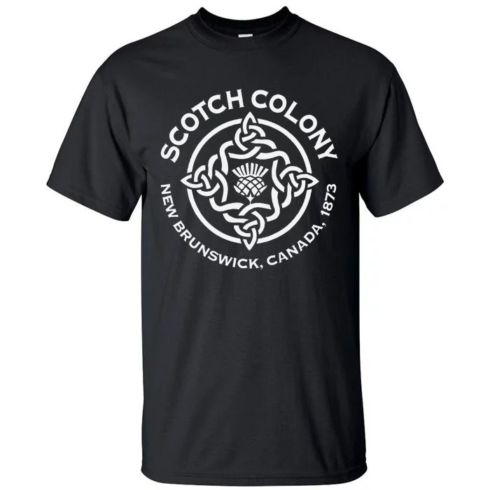 Scotch Colony Celtic Knot Heritage And Tradition Tall T-Shirt