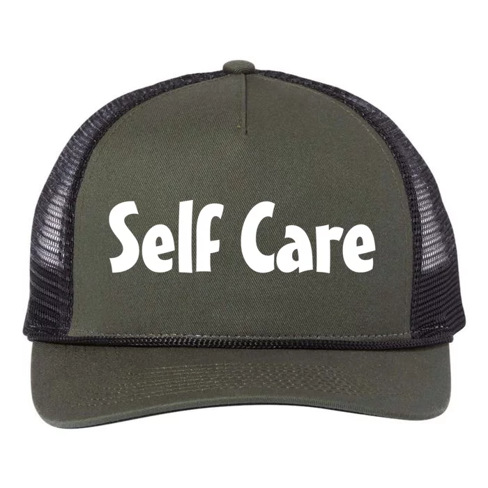 Self Care Cute Gift Meaningful Gift Retro Rope Trucker Hat Cap