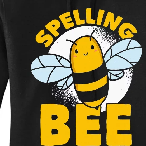 School Competition Competitive Word Spelling Bee Women's Pullover Hoodie