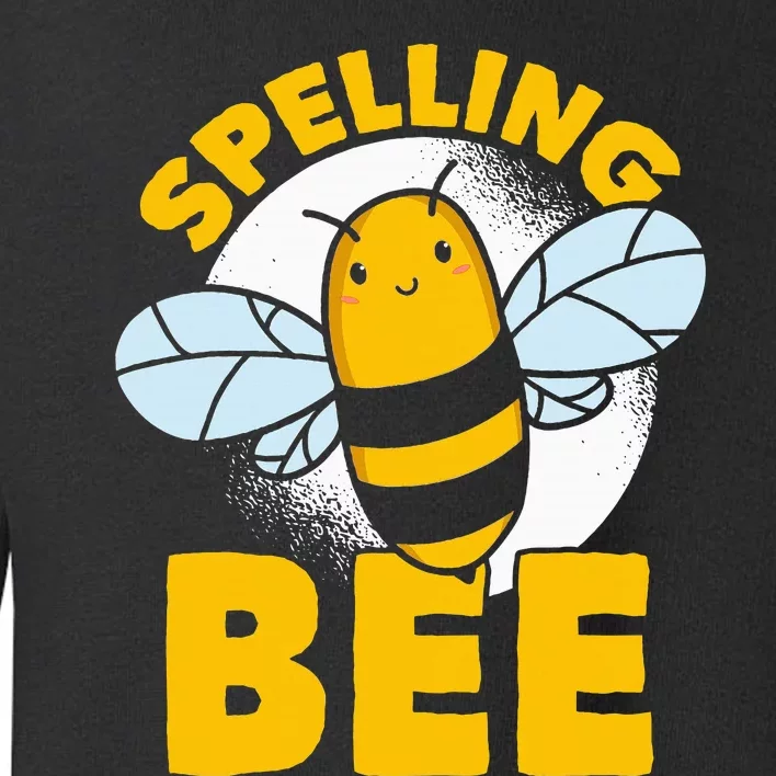 School Competition Competitive Word Spelling Bee Toddler Sweatshirt