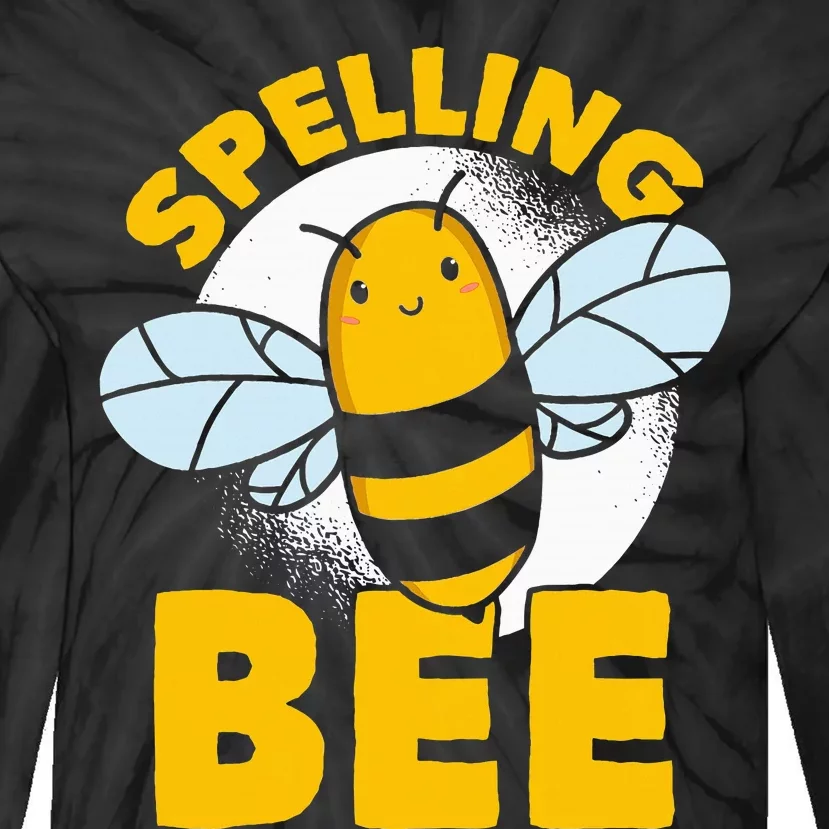 School Competition Competitive Word Spelling Bee Tie-Dye Long Sleeve Shirt