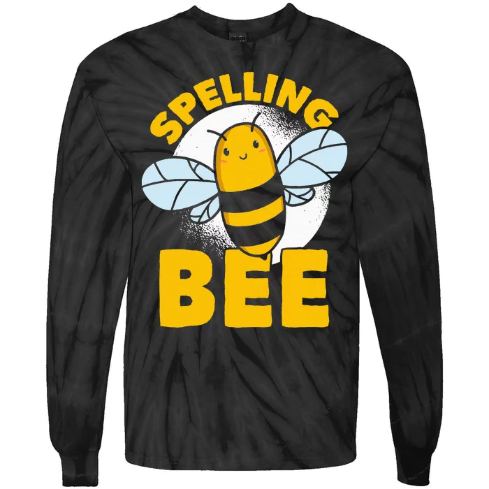 School Competition Competitive Word Spelling Bee Tie-Dye Long Sleeve Shirt