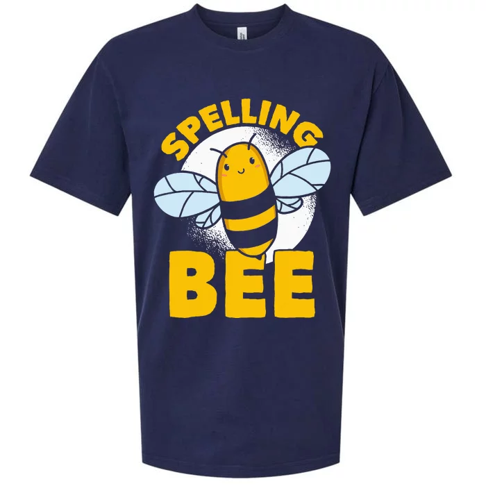 School Competition Competitive Word Spelling Bee Sueded Cloud Jersey T-Shirt