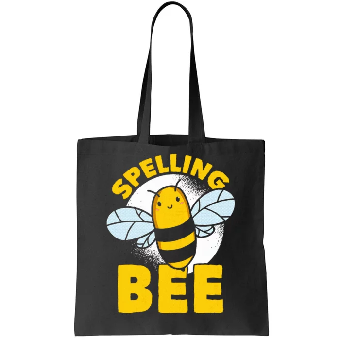 School Competition Competitive Word Spelling Bee Tote Bag