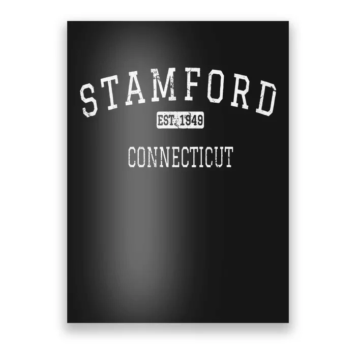 Stamford Connecticut Ct Vintage Poster