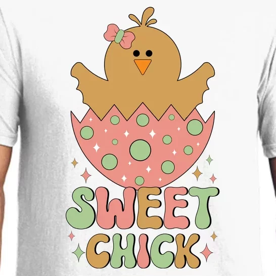 Sweet Chick Cute Easter Egg Pajama Set