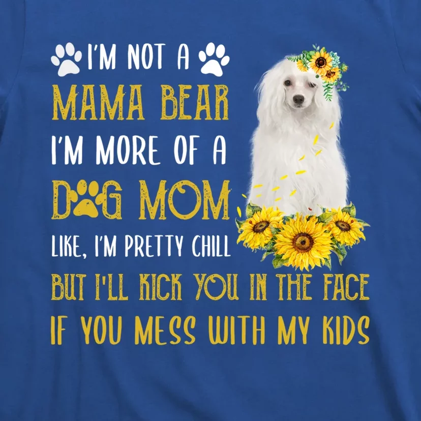 Sunflower Chinese Crested Mom Mothers Day Dog Mom Gift T-Shirt