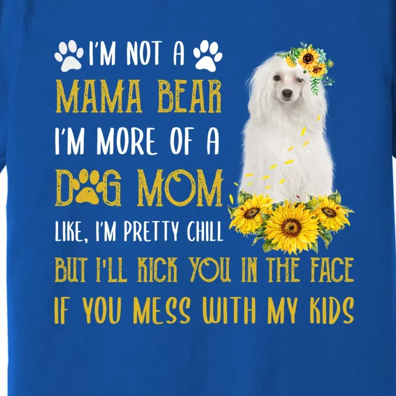 Sunflower Chinese Crested Mom Mothers Day Dog Mom Gift Premium T-Shirt