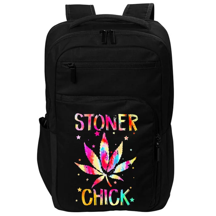 Stoner Chick Cannabis Stoner Marijuana Cannabis Impact Tech Backpack