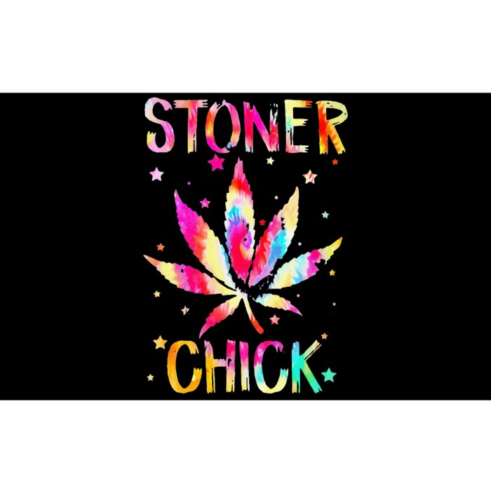 Stoner Chick Cannabis Stoner Marijuana Cannabis Bumper Sticker