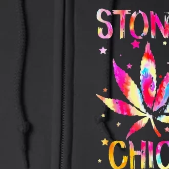 Stoner Chick Cannabis Stoner Marijuana Cannabis Full Zip Hoodie