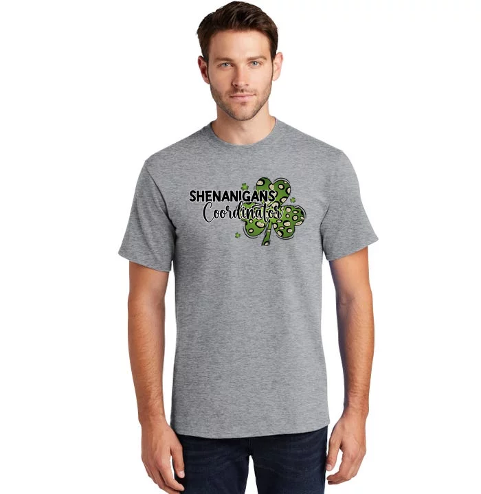 Shenanigans Coordinator Cute Gift Funny St Patricks Day Teacher Funny Gift Tall T-Shirt