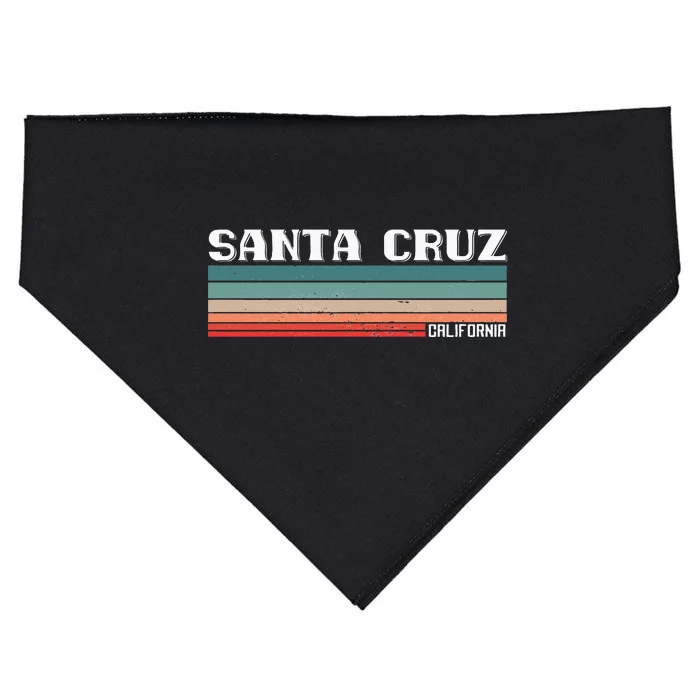 Santa Cruz California Retro Vintage USA-Made Doggie Bandana