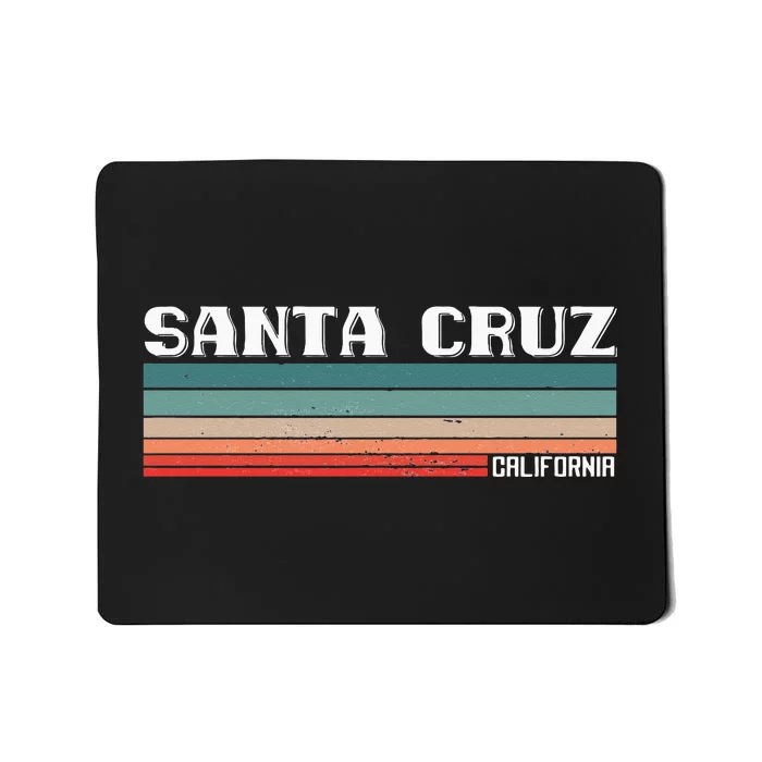 Santa Cruz California Retro Vintage Mousepad