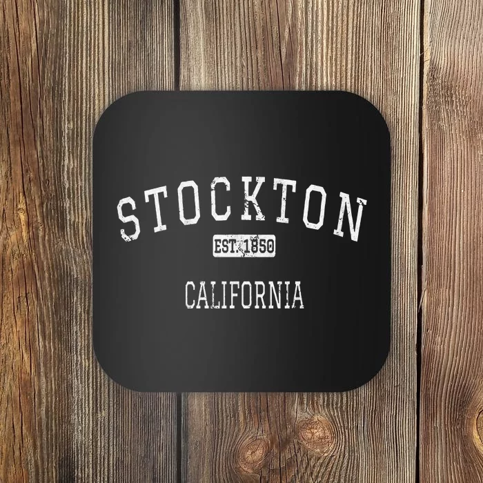 Stockton California Ca Vintage Coaster