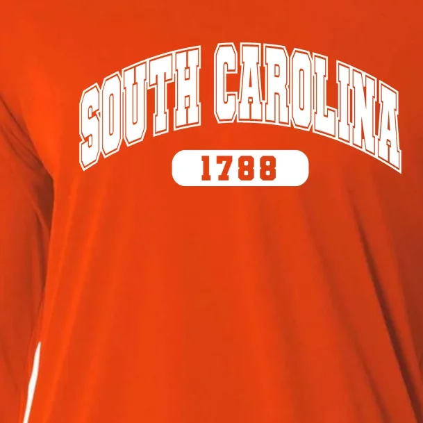 South Carolina Collegiate Style 1788 Cooling Performance Long Sleeve Crew