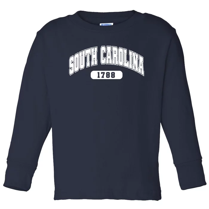 South Carolina Collegiate Style 1788 Toddler Long Sleeve Shirt