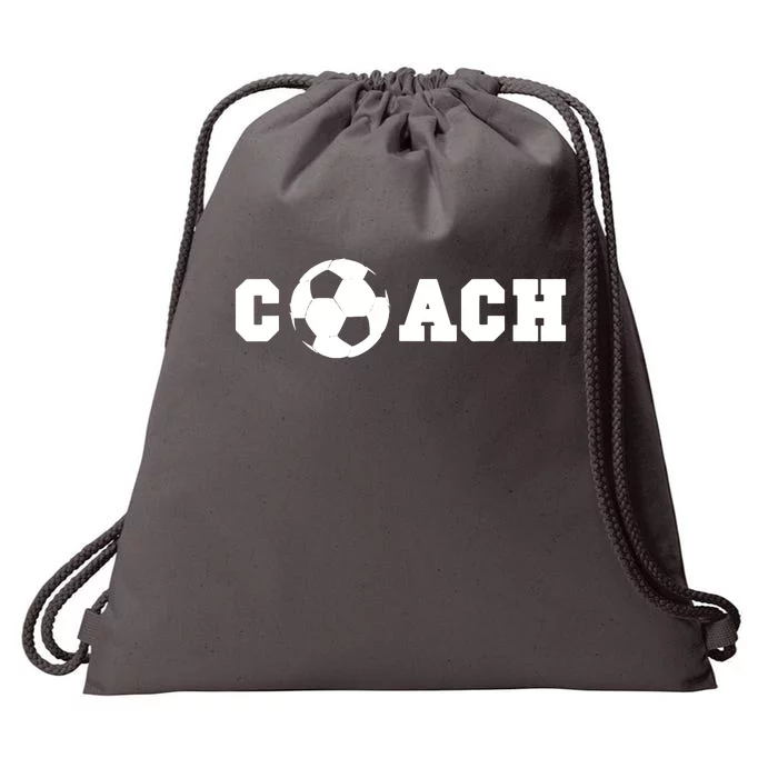 Soccer Coach Coaching Staff Drawstring Bag