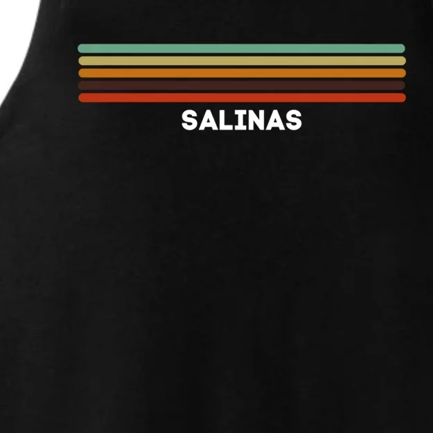 Salinas California Ca Us Cities Of America Retro Funny Gift Ladies Tri-Blend Wicking Tank