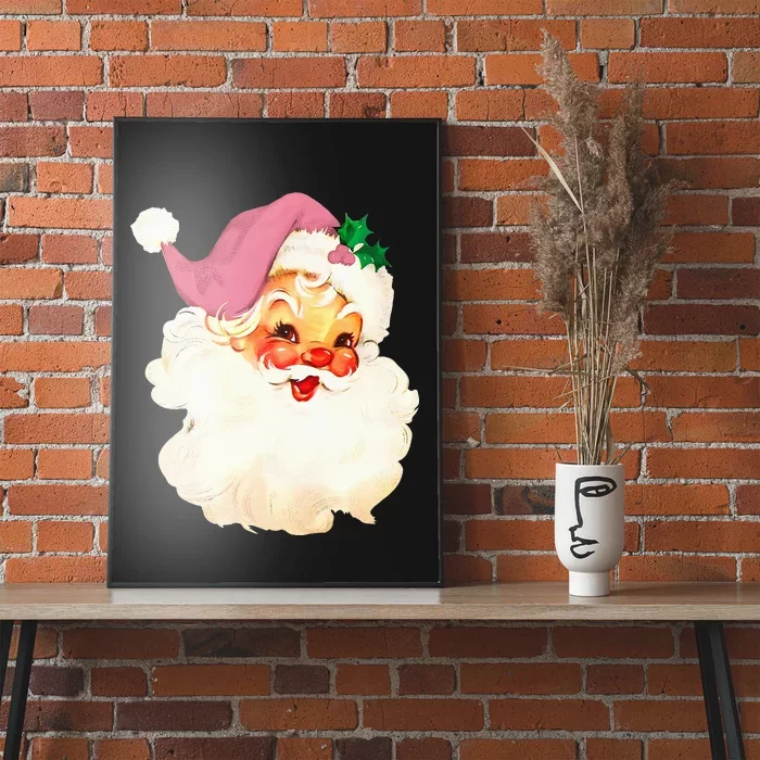 Santa Claus Christmas Design Poster