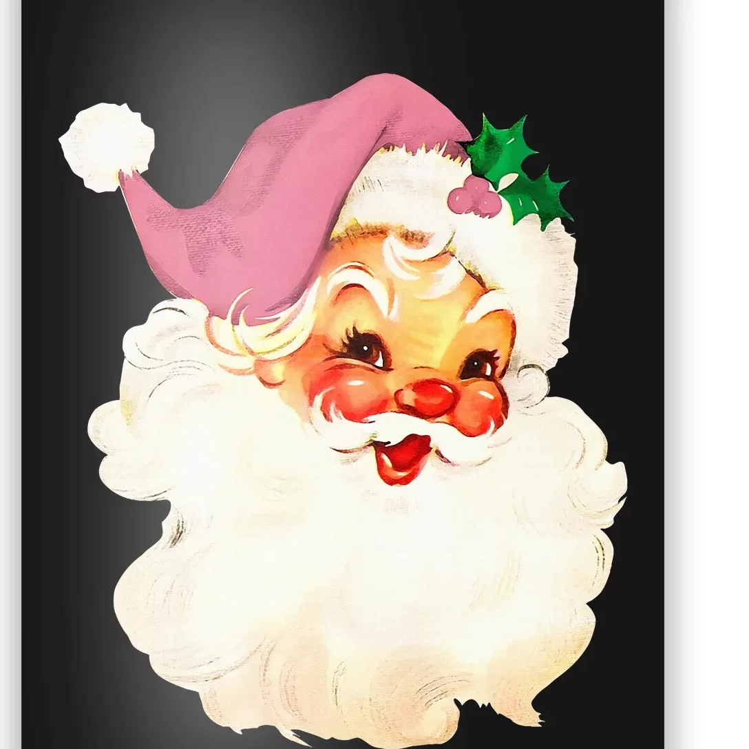 Santa Claus Christmas Design Poster