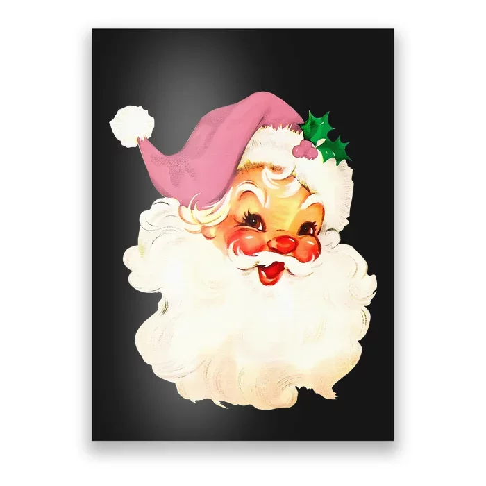 Santa Claus Christmas Design Poster