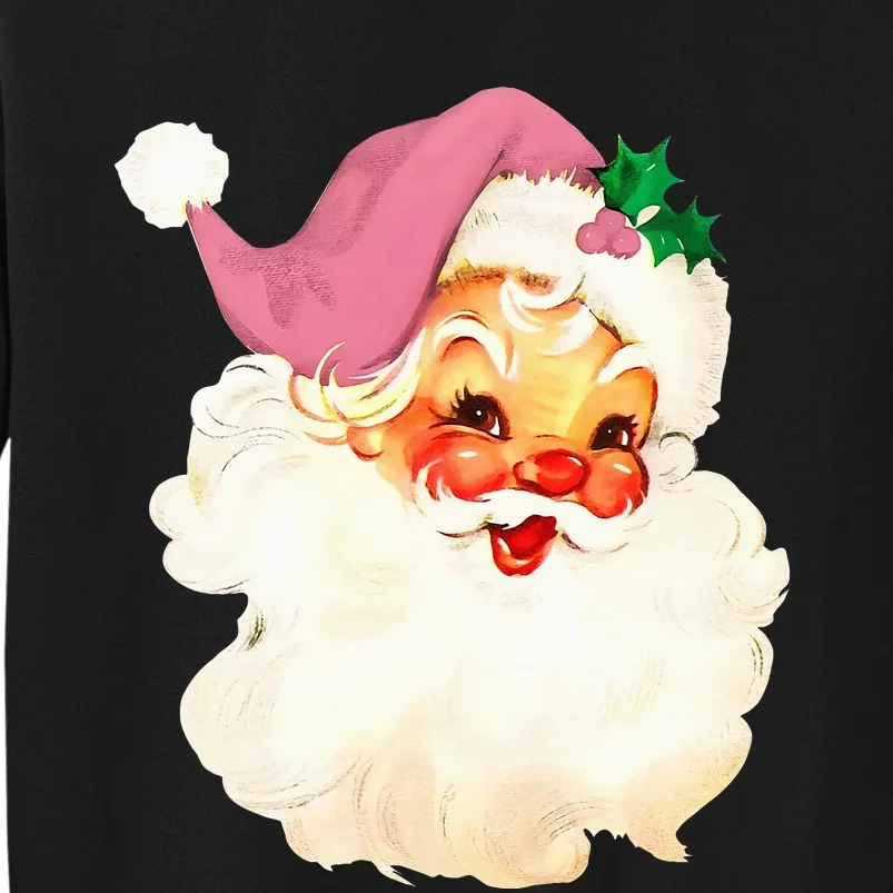 Santa Claus Christmas Design Tall Sweatshirt