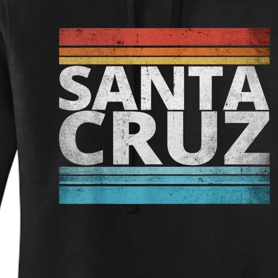 SANTA CRUZ CALIFORNIA SKATEBOARDING SURFING BEACH BOARDWALK Women's Pullover Hoodie