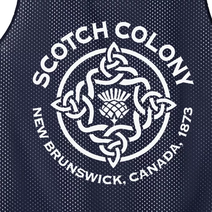 Scotch Colony Celtic Knot Mesh Reversible Basketball Jersey Tank