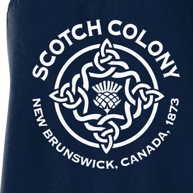 Scotch Colony Celtic Knot Women's Racerback Tank