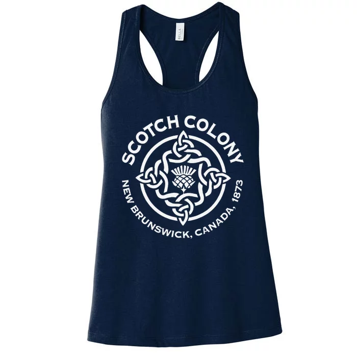 Scotch Colony Celtic Knot Women's Racerback Tank