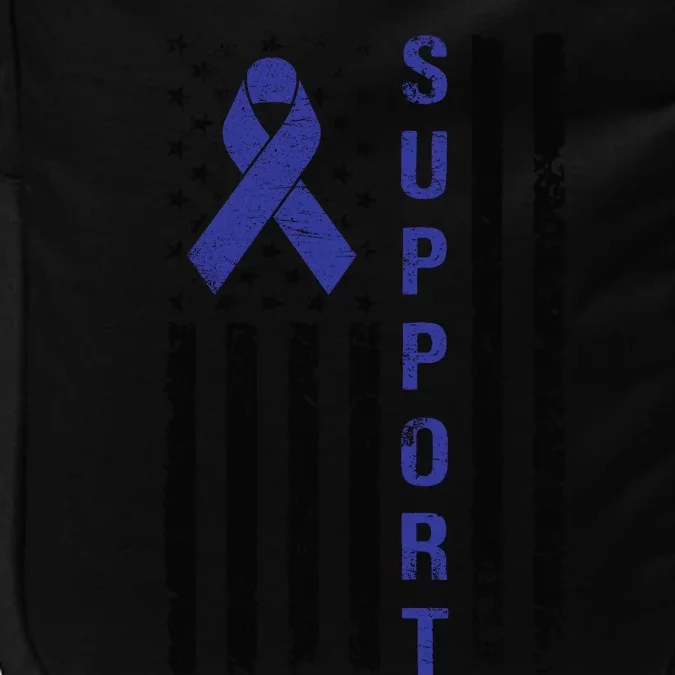 Support Colon Cancer Awareness Impact Tech Backpack