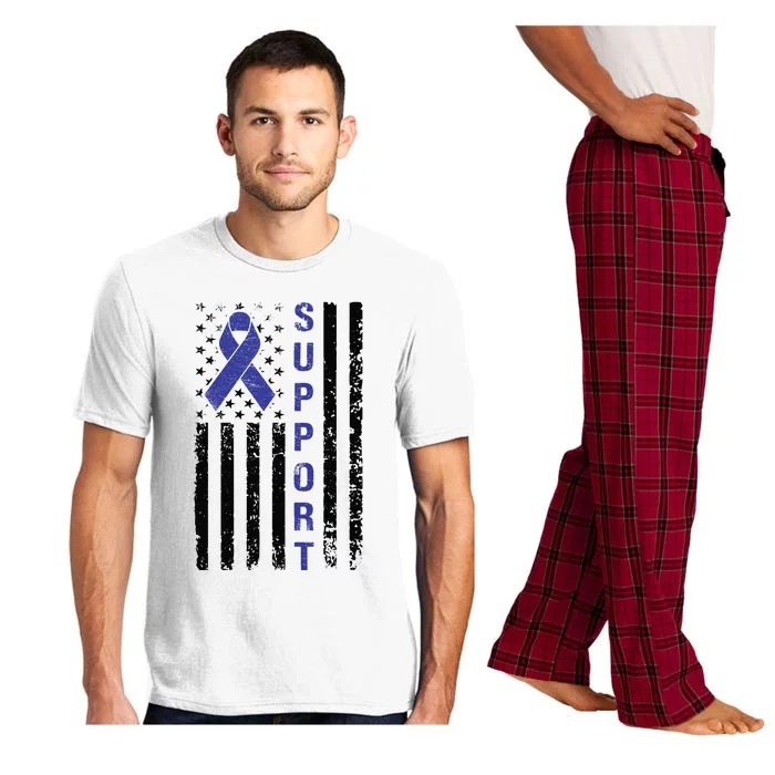 Support Colon Cancer Awareness Pajama Set