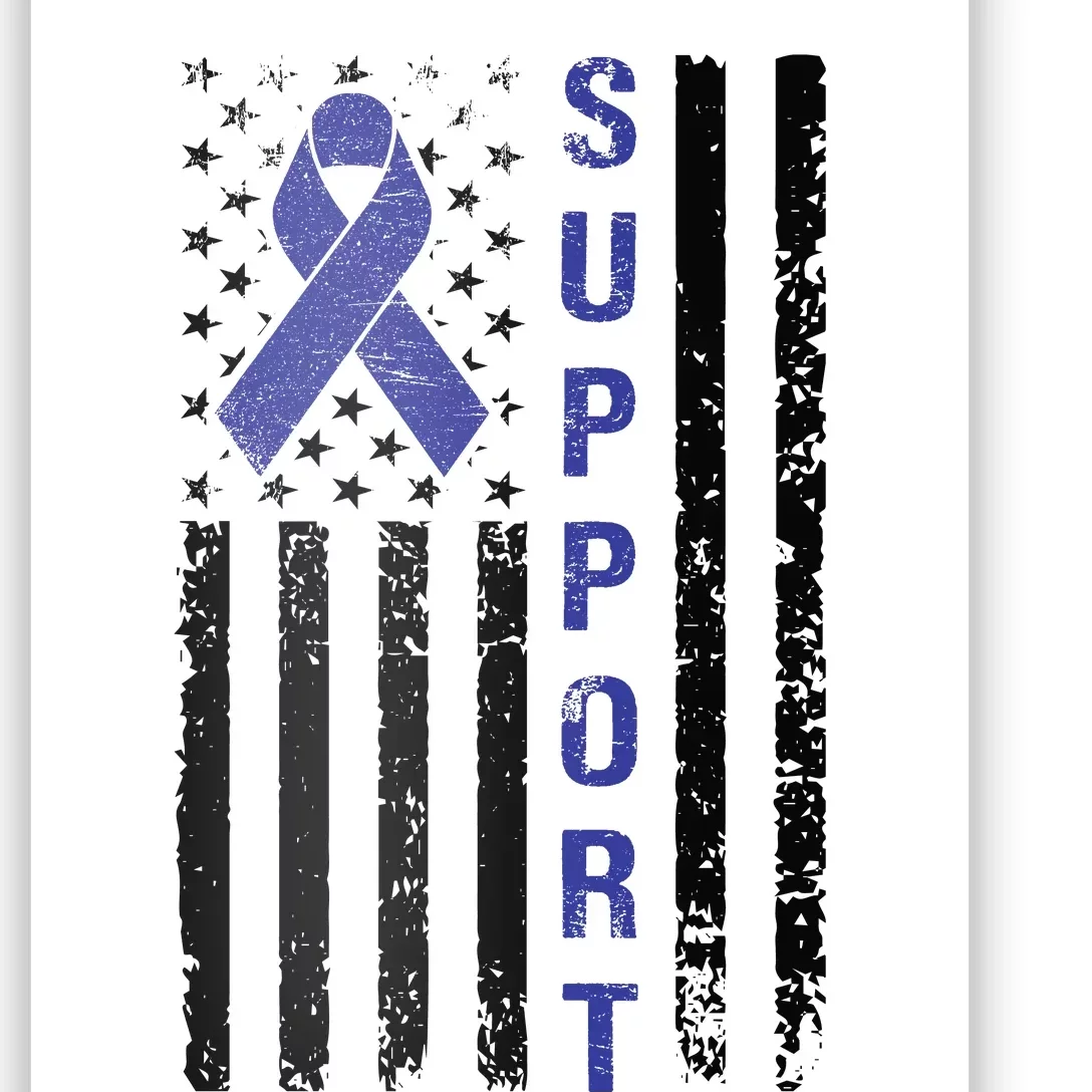 Support Colon Cancer Awareness Poster