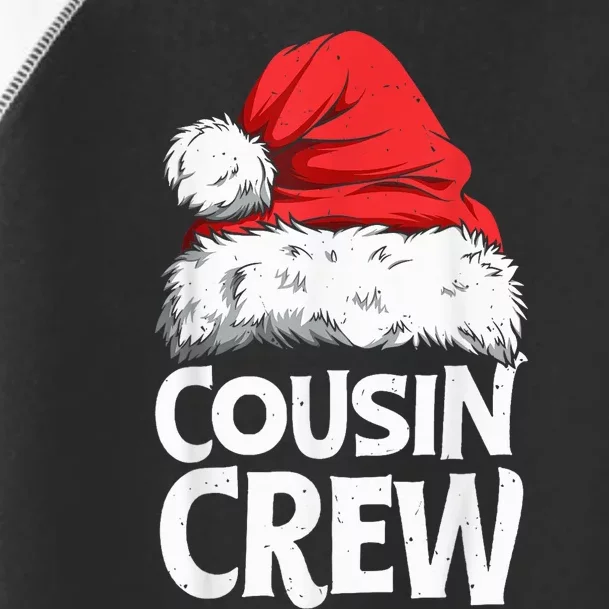 Santa Cousin Crew Christmas Family Matching Pajamas Xmas Toddler Fine Jersey T-Shirt