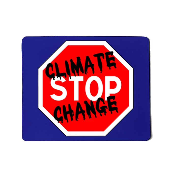 Stop Climate Change Gift Mousepad